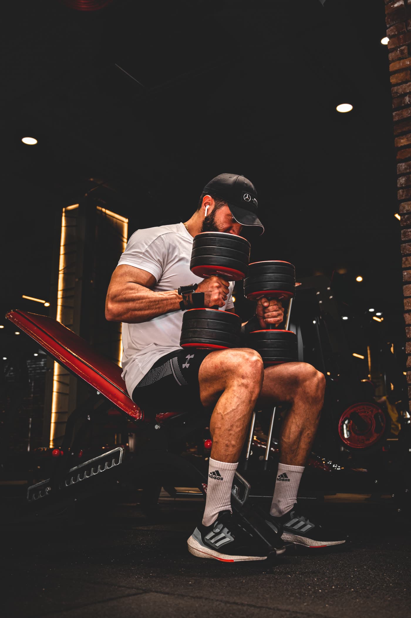 Vertical training portrait from the fitness editorial series.